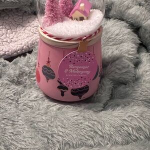 Pink Bergamot & Mahogany Scented Candle Holder